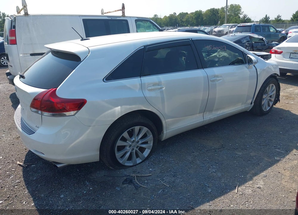 2014 TOYOTA VENZA LE VIN: 4T3ZA3BB3EU083768