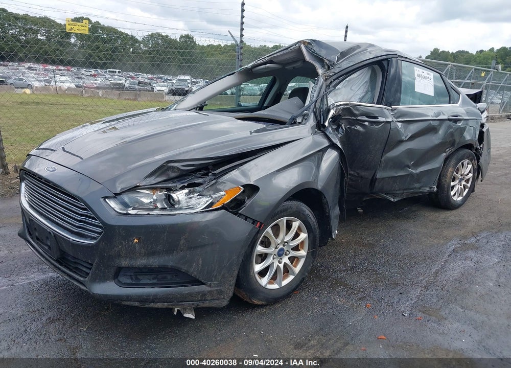 2015 FORD FUSION S VIN: 3FA6P0G78FR167861