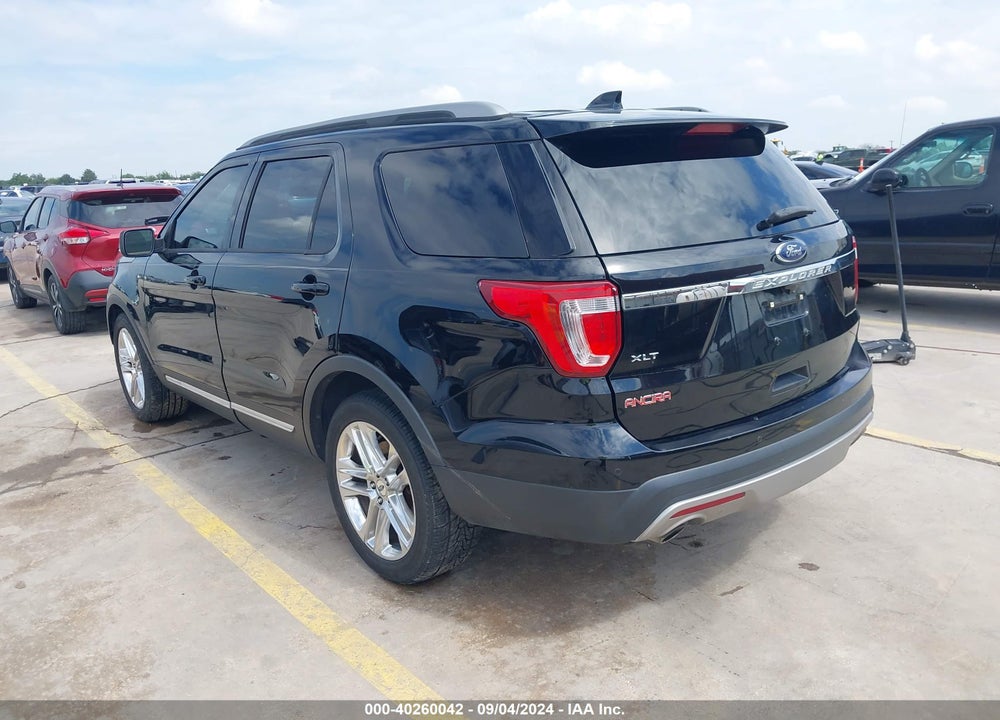 2017 FORD EXPLORER XLT VIN: 1FM5K7D84HGA42825