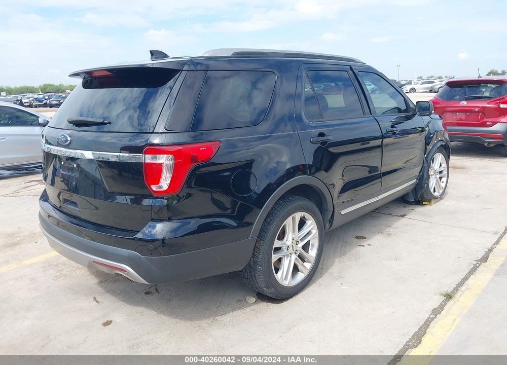 2017 FORD EXPLORER XLT VIN: 1FM5K7D84HGA42825