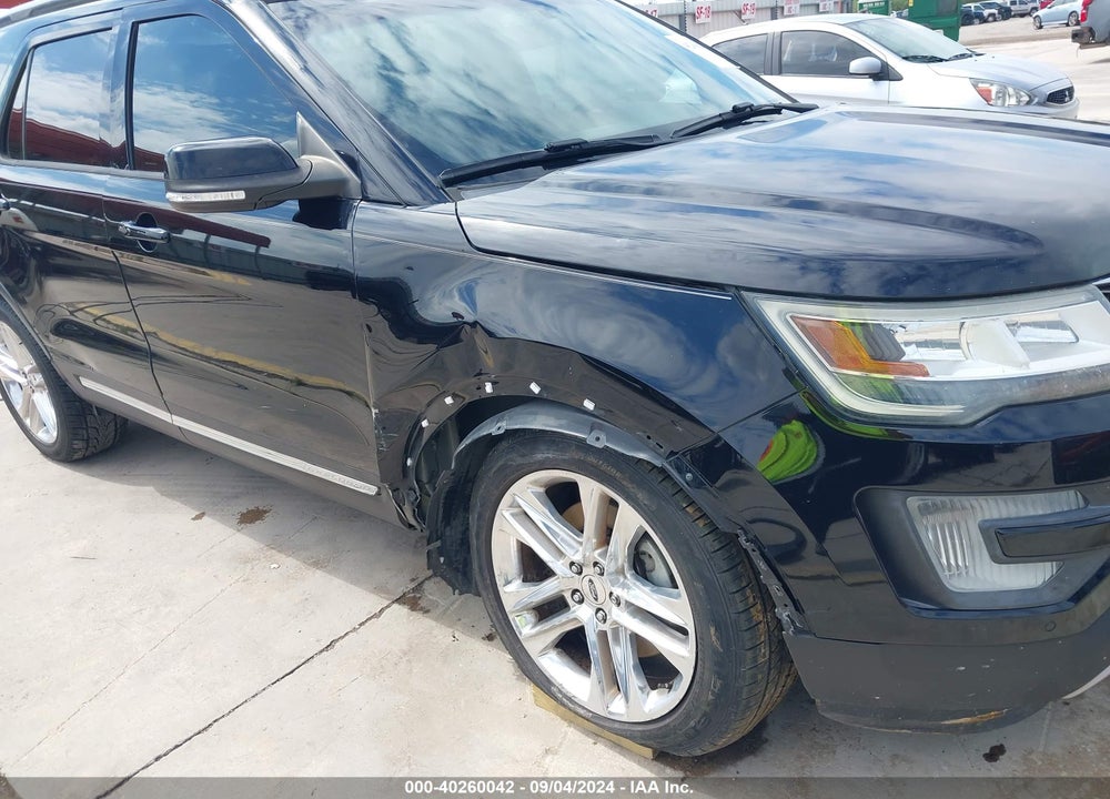 2017 FORD EXPLORER XLT VIN: 1FM5K7D84HGA42825