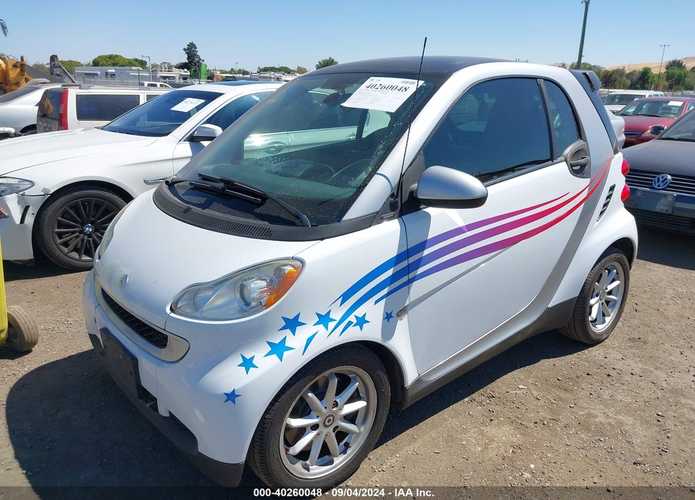 2008 SMART FORTWO VIN: WMEEJ31X98K196036
