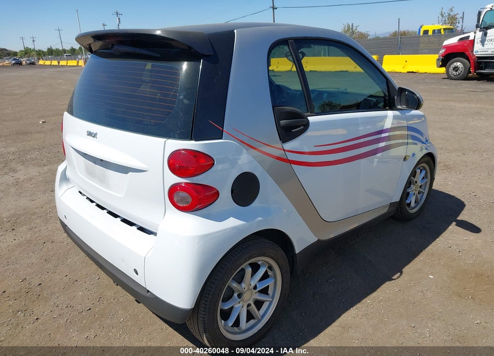 2008 SMART FORTWO VIN: WMEEJ31X98K196036