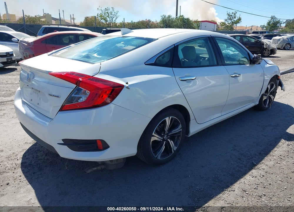 2016 HONDA CIVIC TOURING VIN: 19XFC1F99GE221501