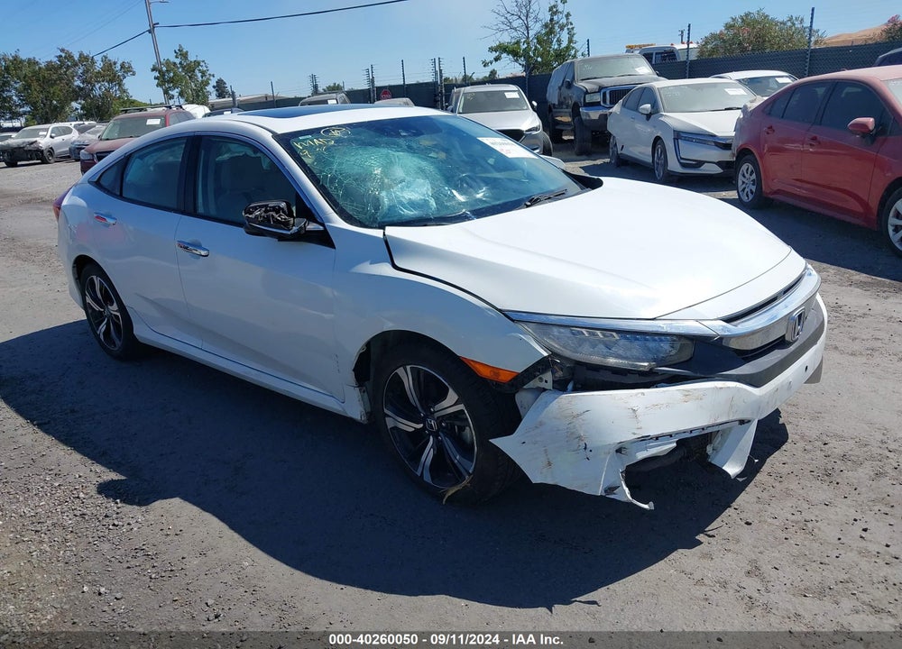 2016 HONDA CIVIC TOURING VIN: 19XFC1F99GE221501