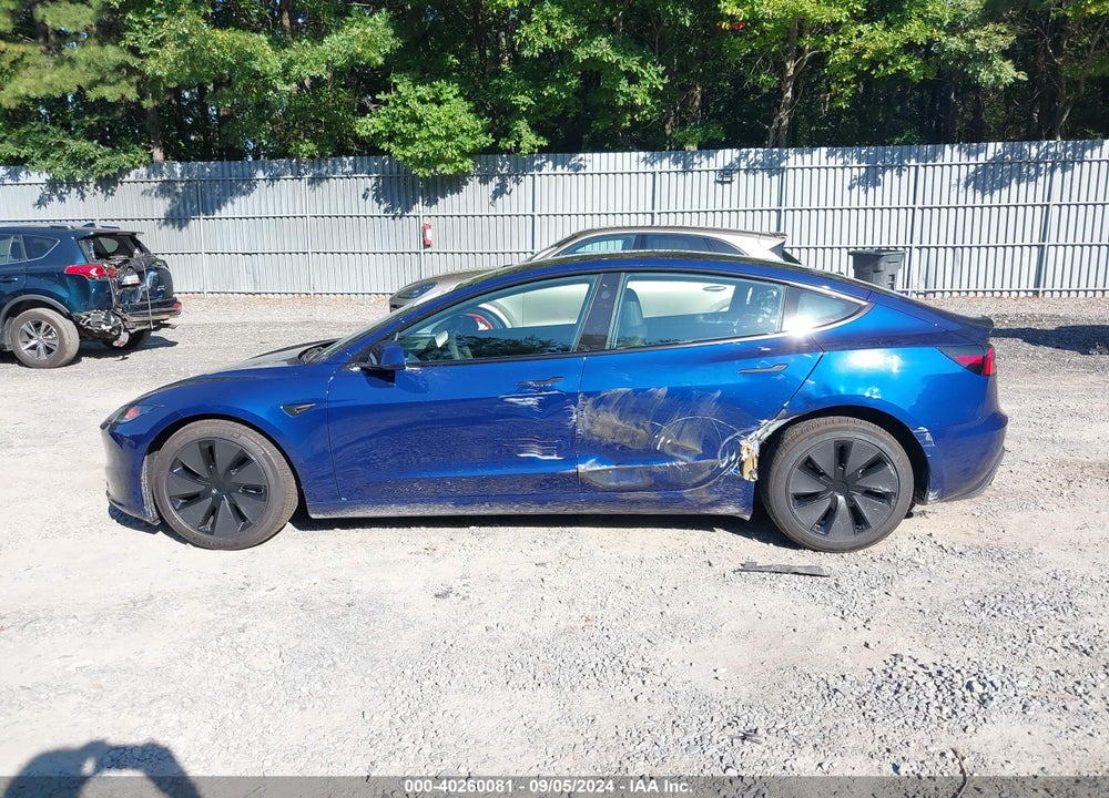 2024 TESLA MODEL 3 LONG RANGE DUAL MOTOR ALL-WHEEL DRIVE VIN: 5YJ3E1EB4RF770215