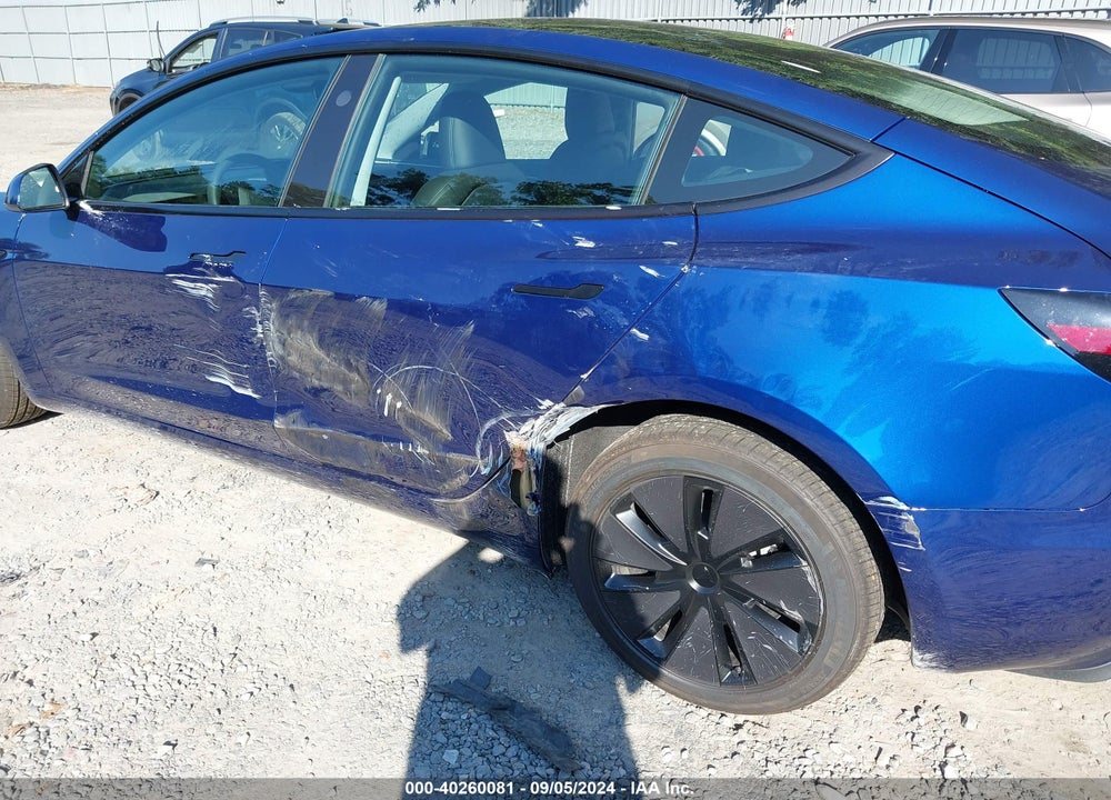 2024 TESLA MODEL 3 LONG RANGE DUAL MOTOR ALL-WHEEL DRIVE VIN: 5YJ3E1EB4RF770215