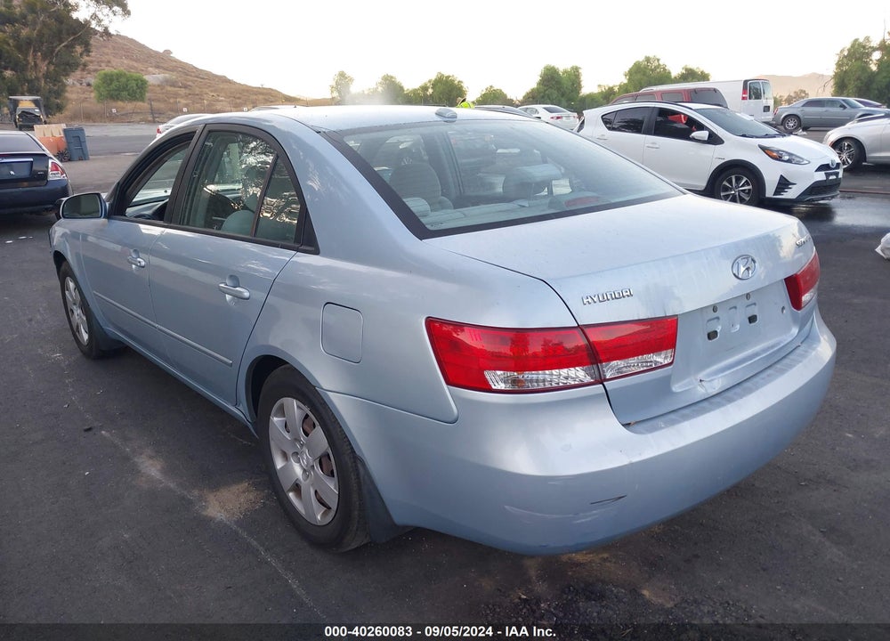 2007 HYUNDAI SONATA GLS VIN: 5NPET46C77H262343