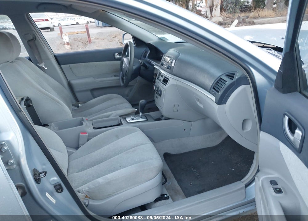 2007 HYUNDAI SONATA GLS VIN: 5NPET46C77H262343