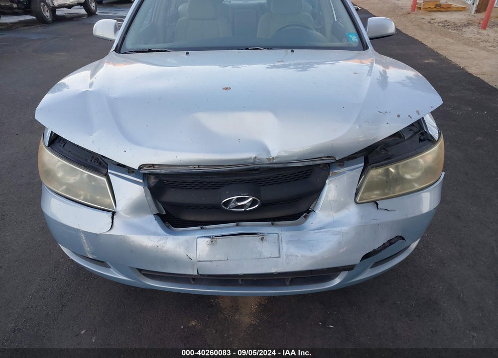 2007 HYUNDAI SONATA GLS VIN: 5NPET46C77H262343