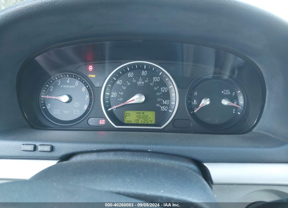 2007 HYUNDAI SONATA GLS VIN: 5NPET46C77H262343