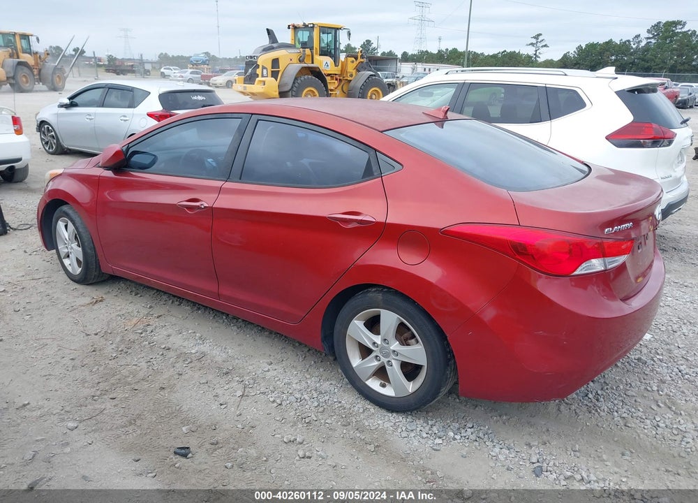 2011 HYUNDAI ELANTRA GLS (ULSAN PLANT) VIN: KMHDH4AE3BU135847