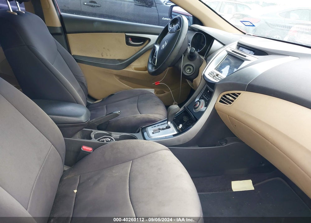 2011 HYUNDAI ELANTRA GLS (ULSAN PLANT) VIN: KMHDH4AE3BU135847