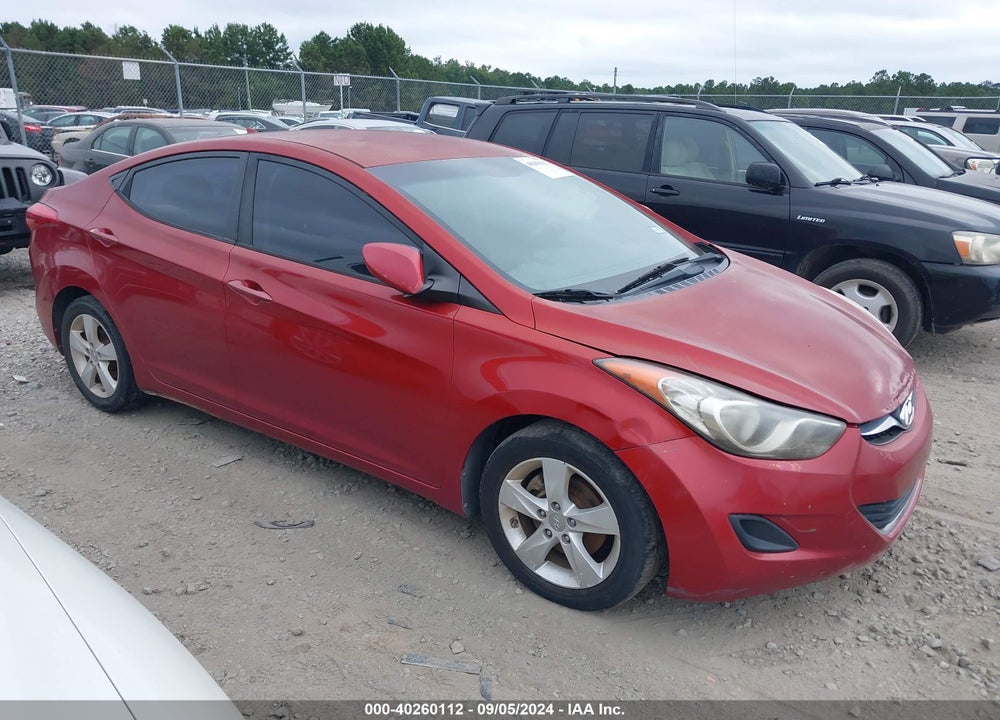2011 HYUNDAI ELANTRA GLS (ULSAN PLANT) VIN: KMHDH4AE3BU135847