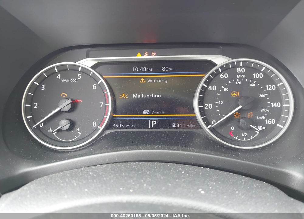 2024 NISSAN SENTRA SR XTRONIC CVT VIN: 3N1AB8DV5RY277591