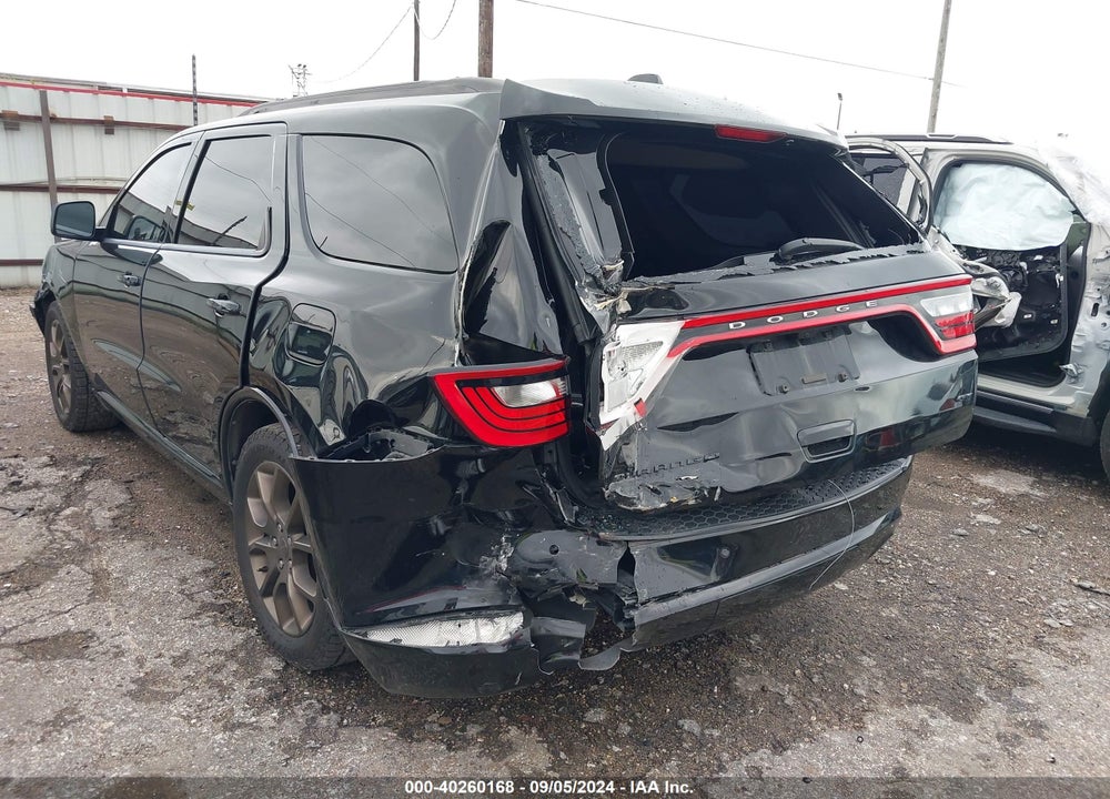 2018 DODGE DURANGO GT RWD VIN: 1C4RDHDG1JC226470