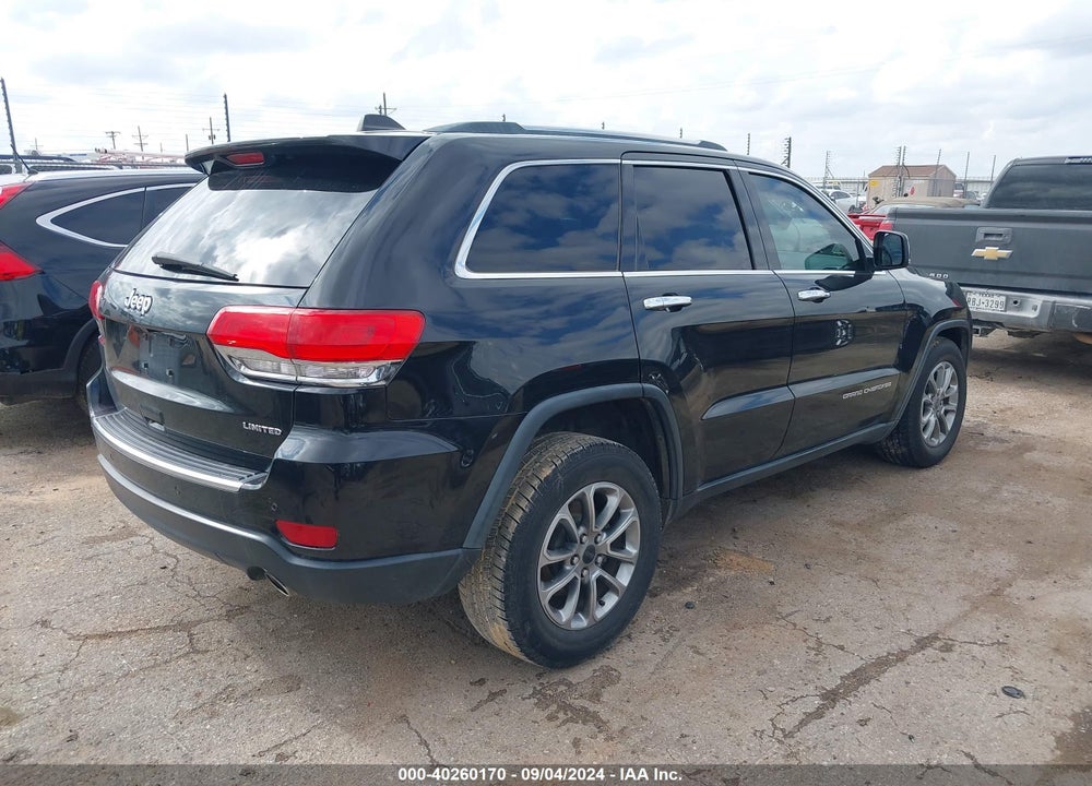 2014 JEEP GRAND CHEROKEE LIMITED VIN: 1C4RJEBG0EC536660