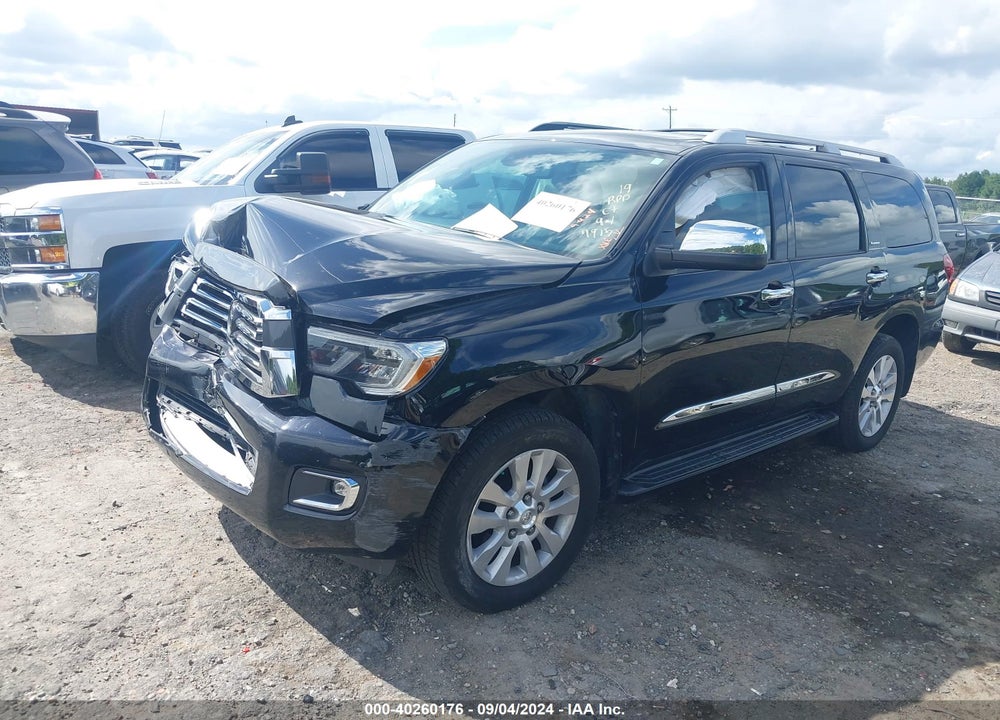 2019 TOYOTA SEQUOIA PLATINUM VIN: 5TDDY5G17KS167915