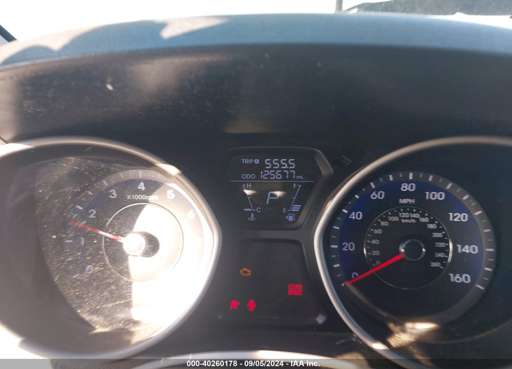 2013 HYUNDAI ELANTRA VIN: KMHDH6AE2DU009851