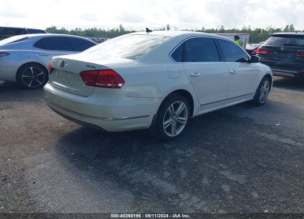 2015 VOLKSWAGEN PASSAT 2.0L TDI SEL PREMIUM VIN: 1VWCV7A39FC010465