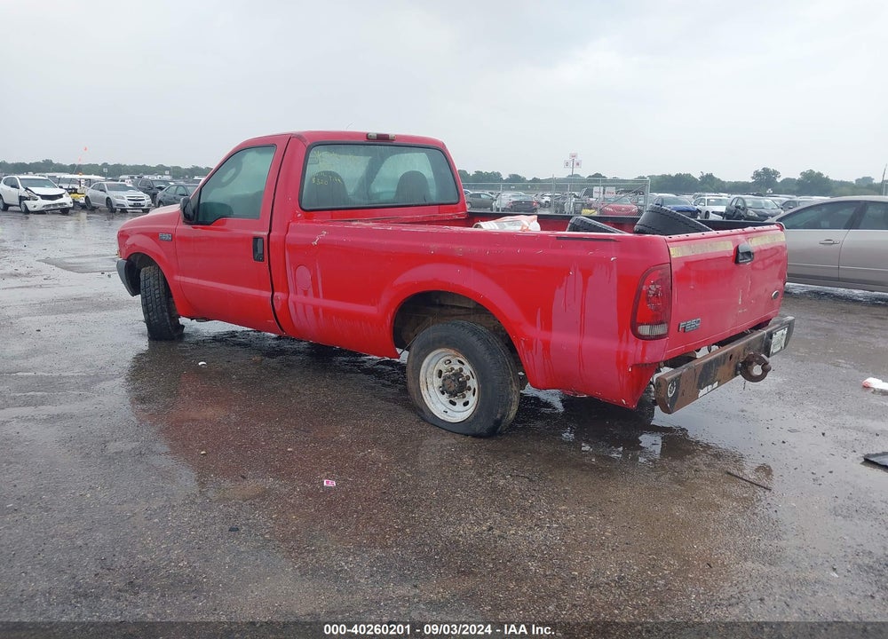 2004 FORD F-250 XL/XLT VIN: 1FTNF20L44ED59600