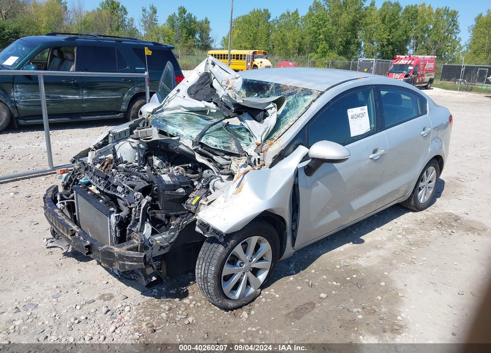 2013 KIA RIO EX VIN: KNADN4A36D6178689
