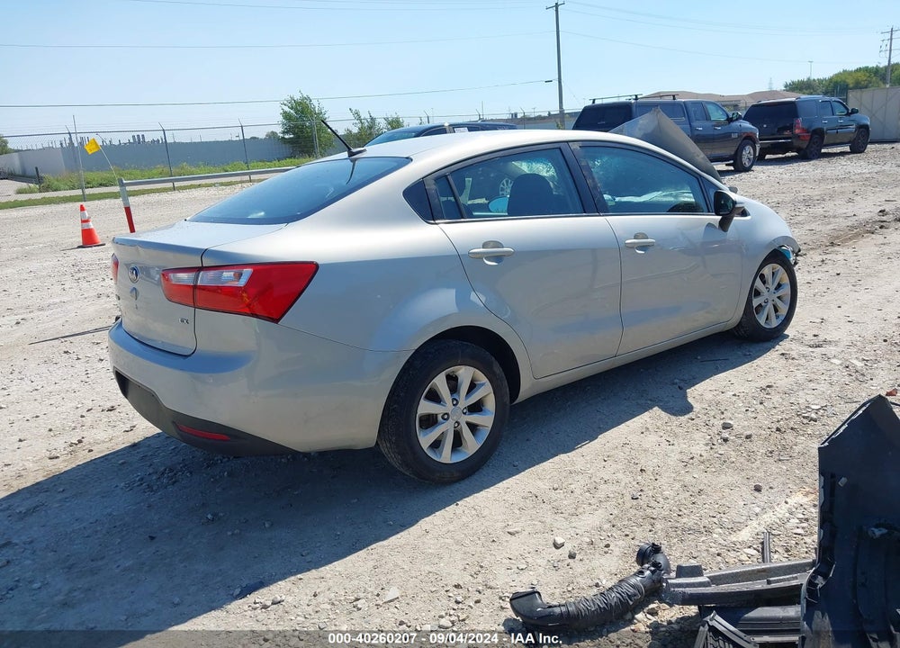 2013 KIA RIO EX VIN: KNADN4A36D6178689