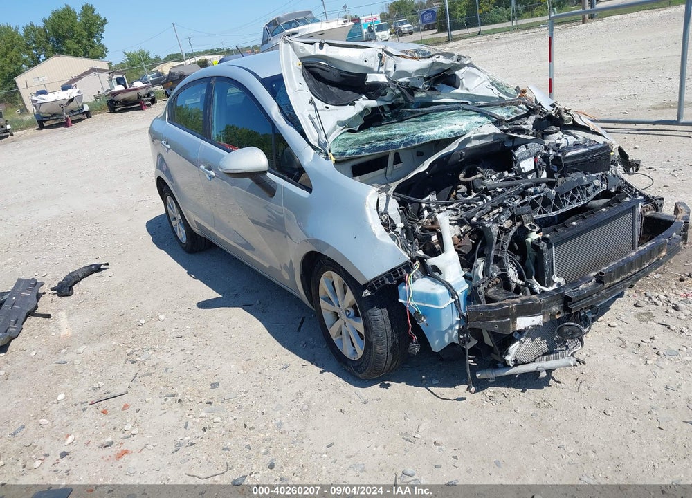 2013 KIA RIO EX VIN: KNADN4A36D6178689
