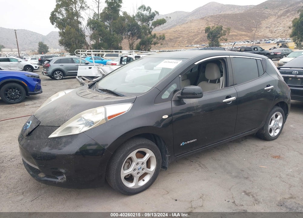 2011 NISSAN LEAF SL VIN: JN1AZ0CP3BT007015