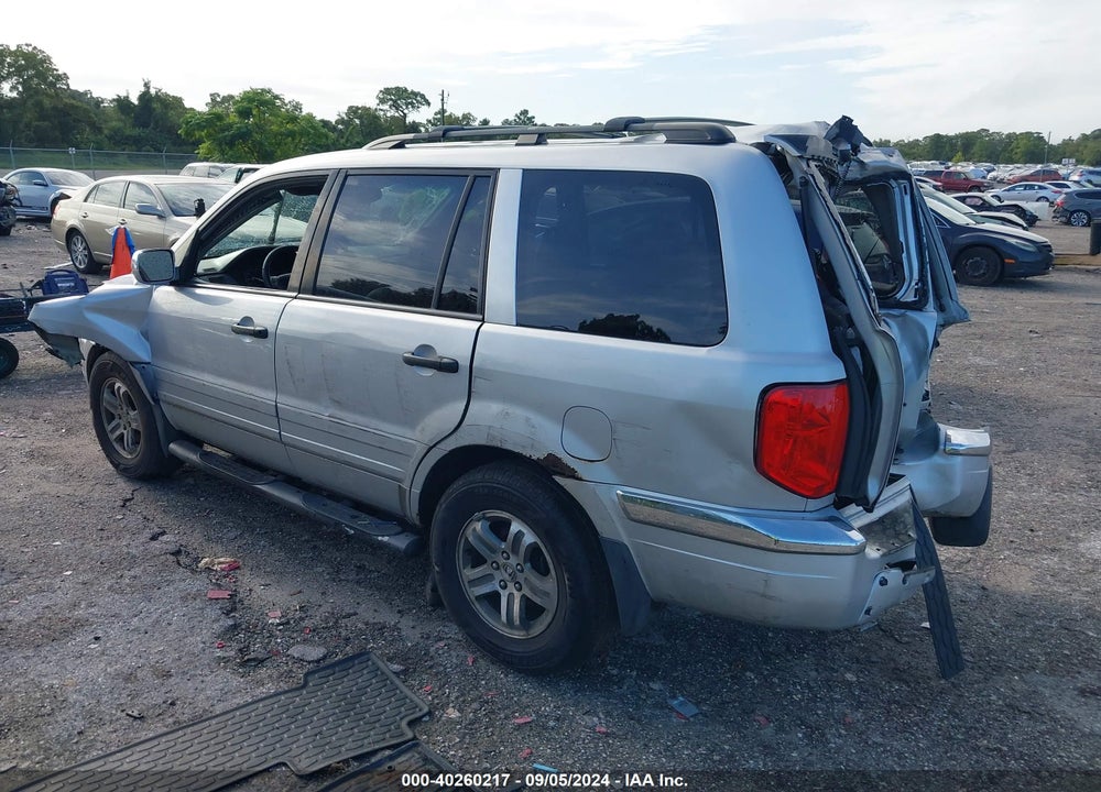 2003 HONDA PILOT EX-L VIN: 2HKYF18673H595887