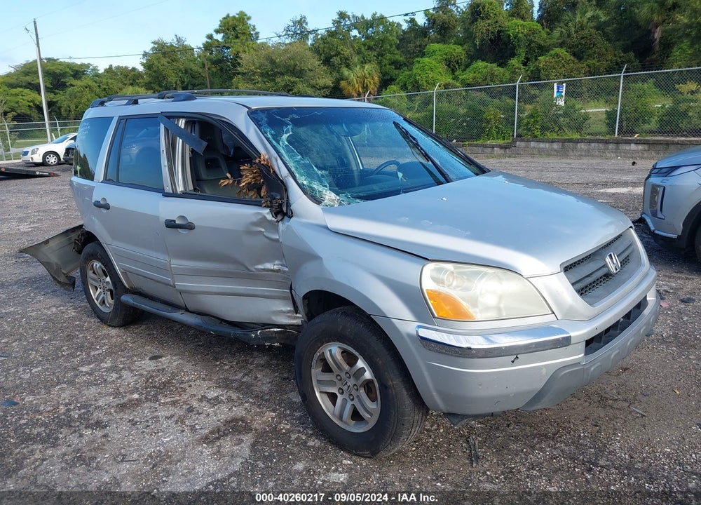 2003 HONDA PILOT EX-L VIN: 2HKYF18673H595887