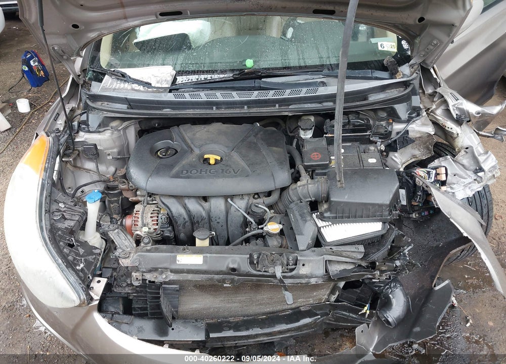 2011 HYUNDAI ELANTRA VIN: 5NPDH4AE1BH004981