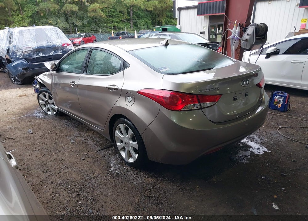 2011 HYUNDAI ELANTRA VIN: 5NPDH4AE1BH004981