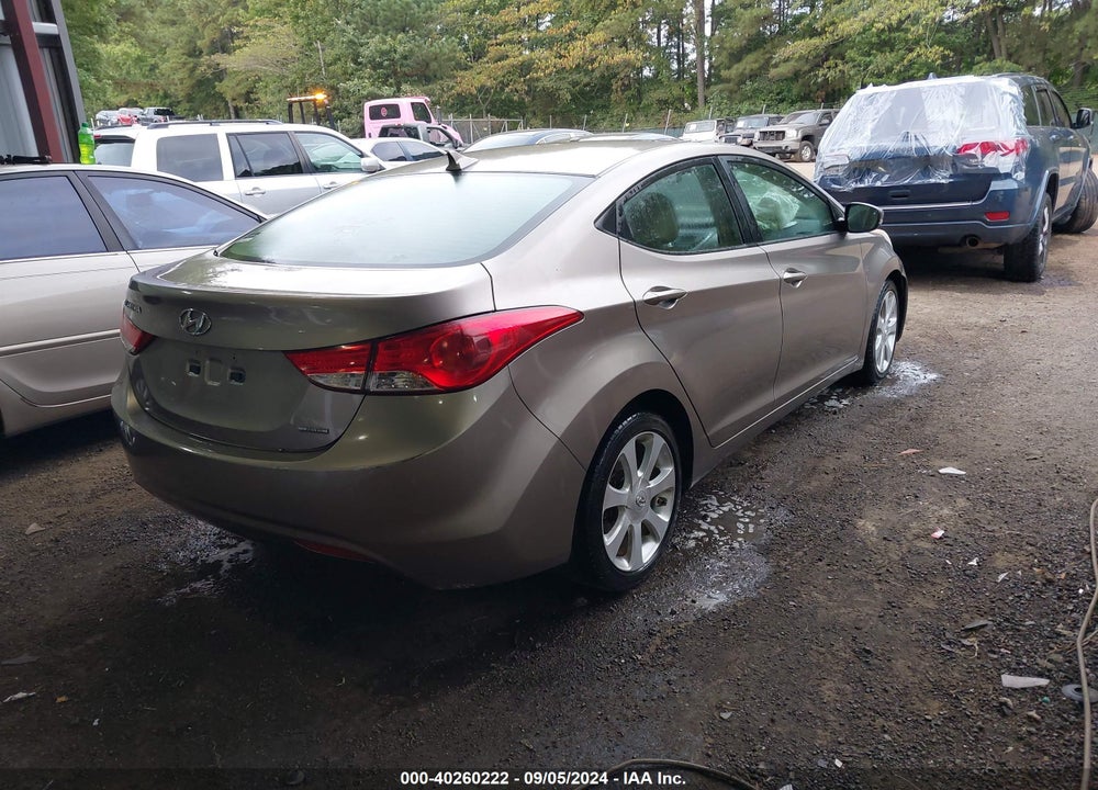 2011 HYUNDAI ELANTRA VIN: 5NPDH4AE1BH004981