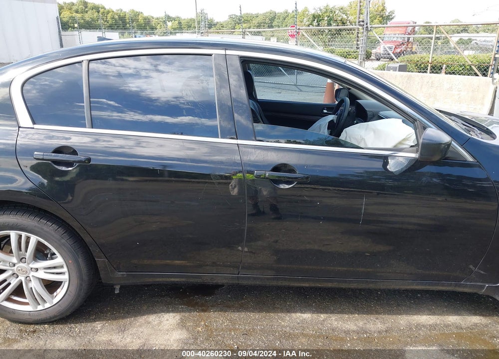 2011 INFINITI G25X VIN: JN1DV6AR9BM451087