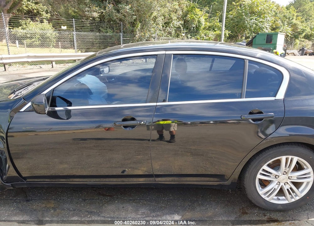 2011 INFINITI G25X VIN: JN1DV6AR9BM451087
