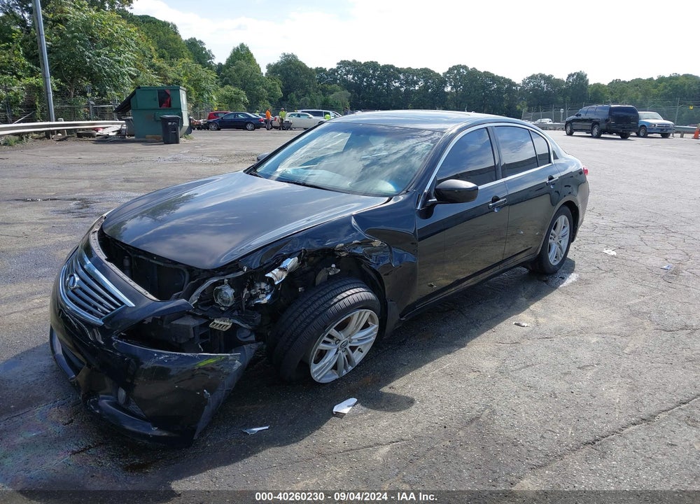 2011 INFINITI G25X VIN: JN1DV6AR9BM451087