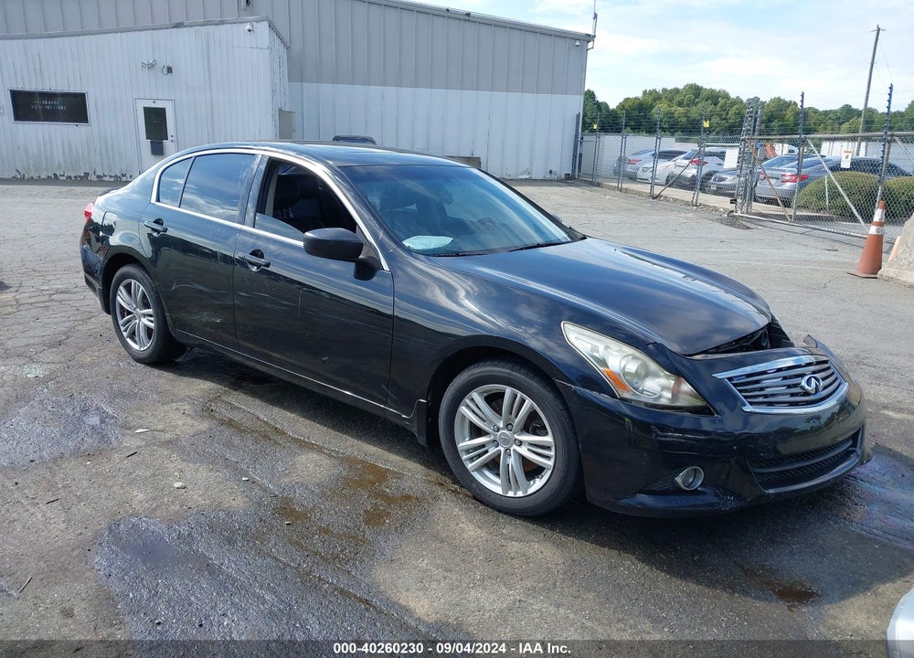 2011 INFINITI G25X VIN: JN1DV6AR9BM451087
