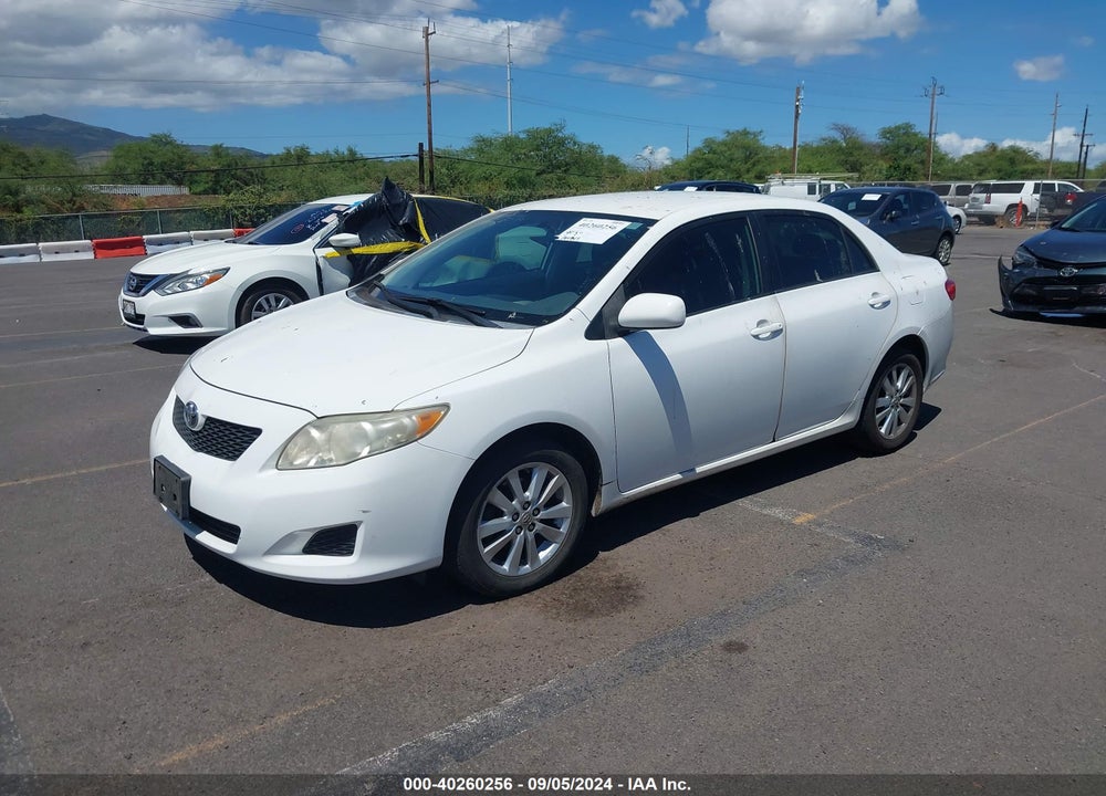 2010 TOYOTA COROLLA XLE VIN: 1NXBU4EE3AZ237872