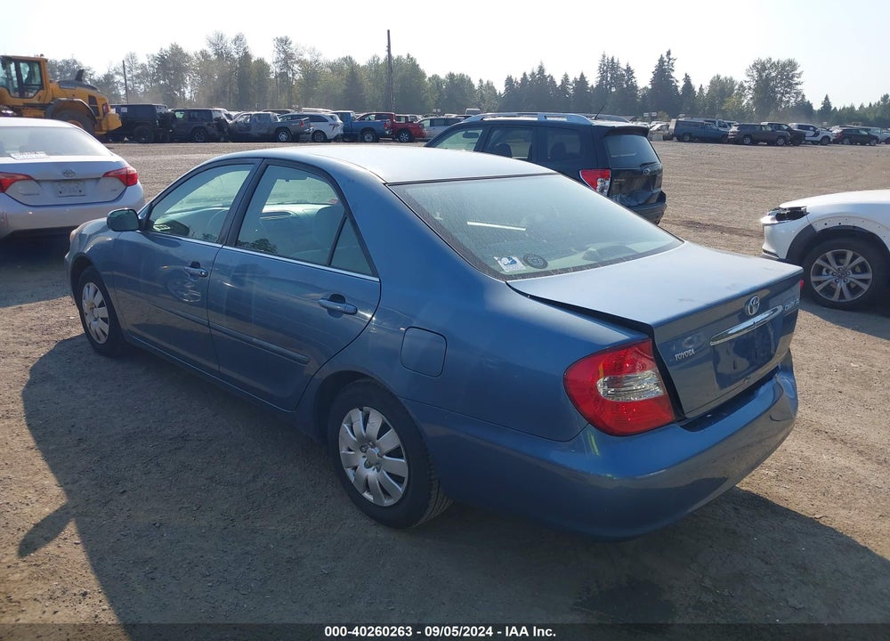 2003 TOYOTA CAMRY LE VIN: 4T1BE32K13U735587