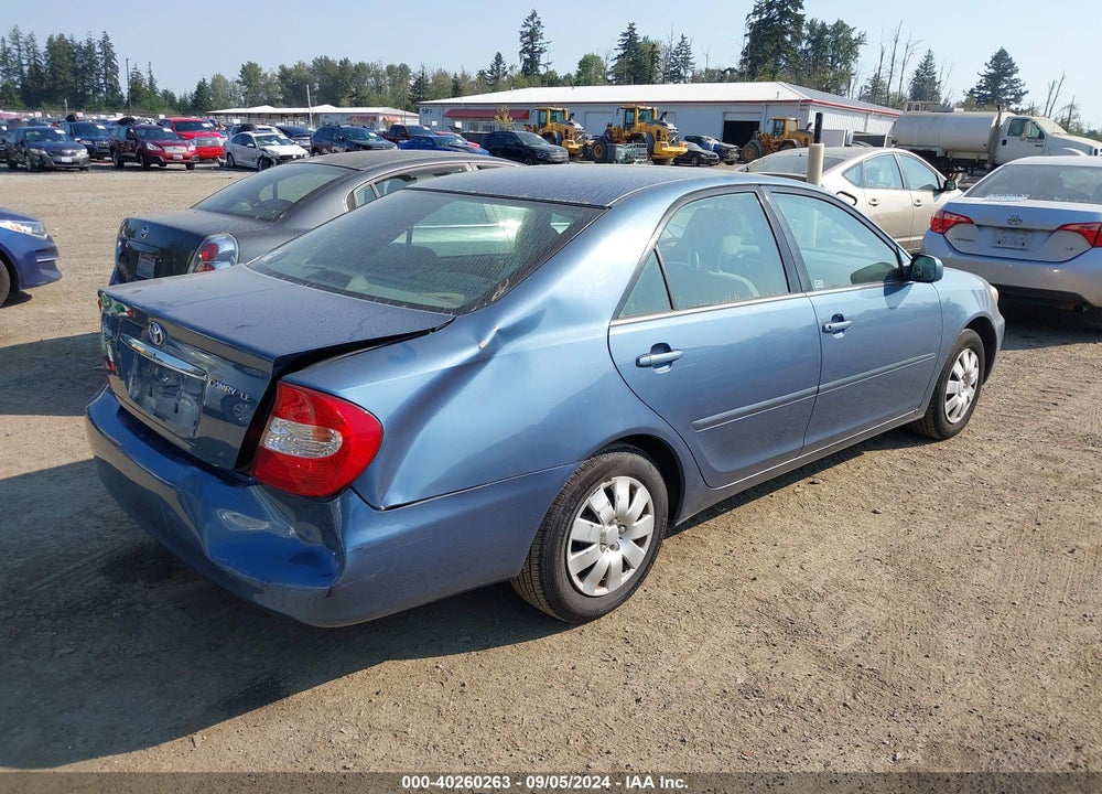 2003 TOYOTA CAMRY LE VIN: 4T1BE32K13U735587
