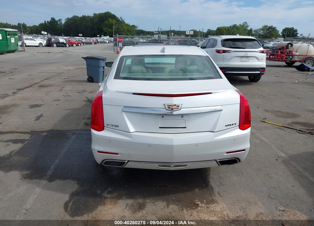 2015 CADILLAC CTS LUXURY VIN: 1G6AR5SX0F0141521