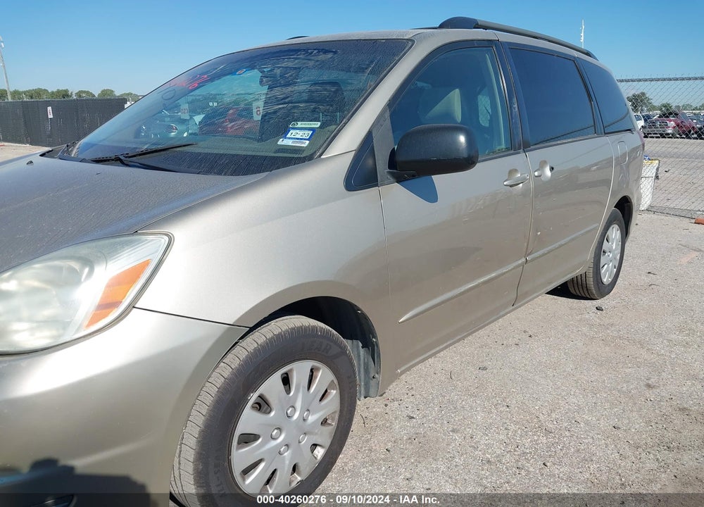 2005 TOYOTA SIENNA LE VIN: 5TDZA23C55S284347
