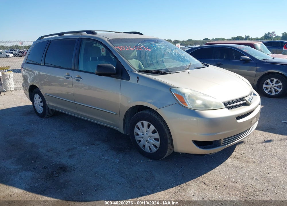 2005 TOYOTA SIENNA LE VIN: 5TDZA23C55S284347