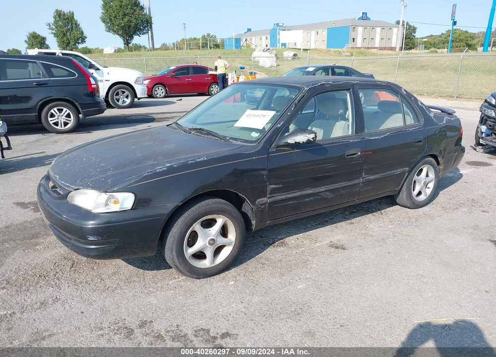 1998 TOYOTA COROLLA LE VIN: 2T1BR18E1WC049825