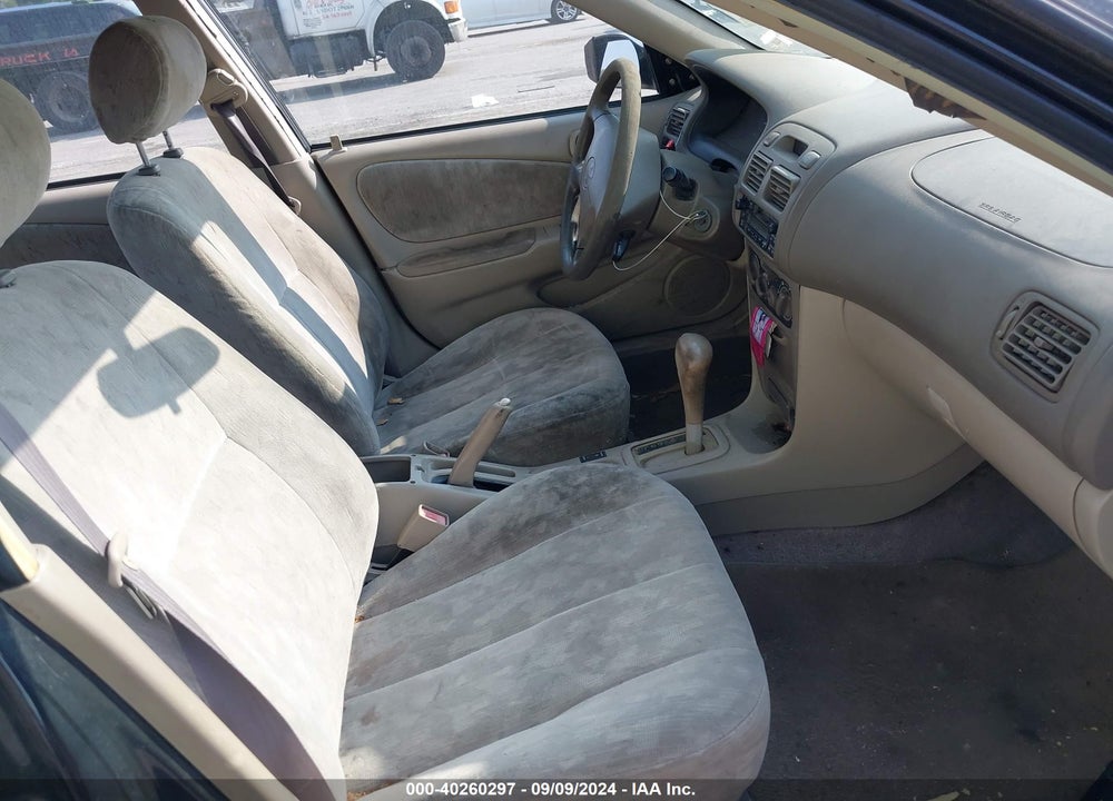 1998 TOYOTA COROLLA LE VIN: 2T1BR18E1WC049825