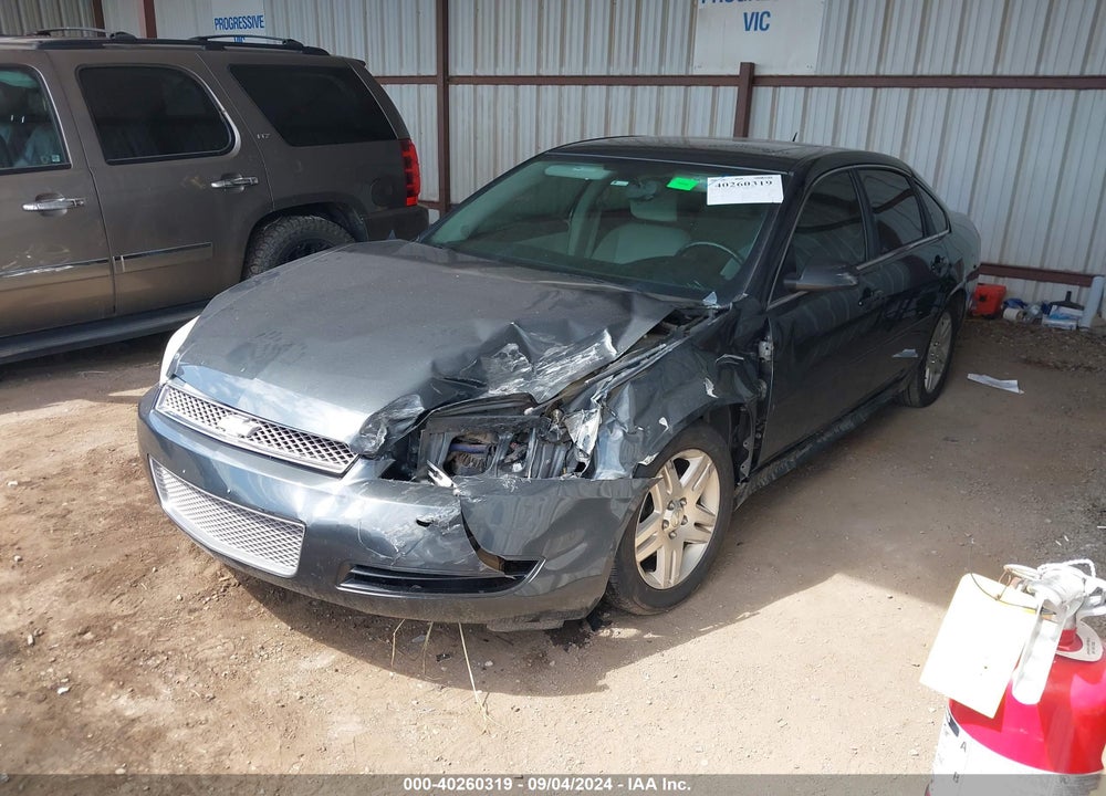 2013 CHEVROLET IMPALA LT VIN: 2G1WG5E38D1150401