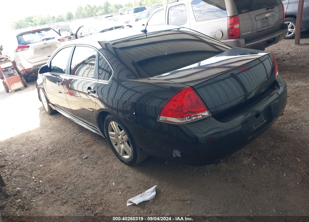 2013 CHEVROLET IMPALA LT VIN: 2G1WG5E38D1150401