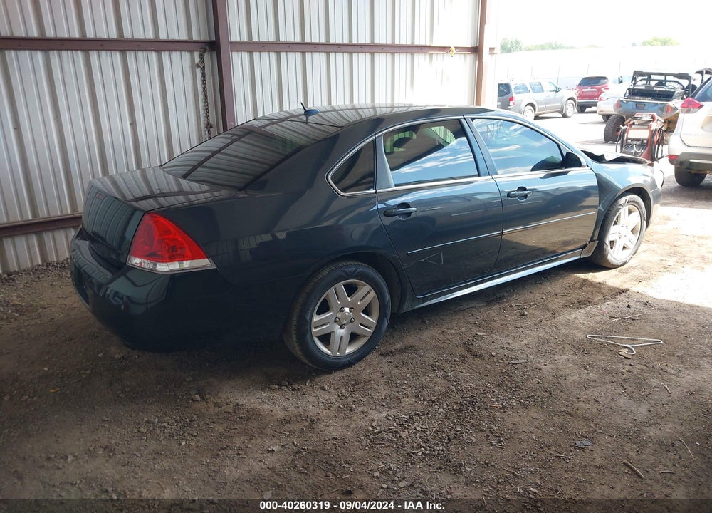2013 CHEVROLET IMPALA LT VIN: 2G1WG5E38D1150401