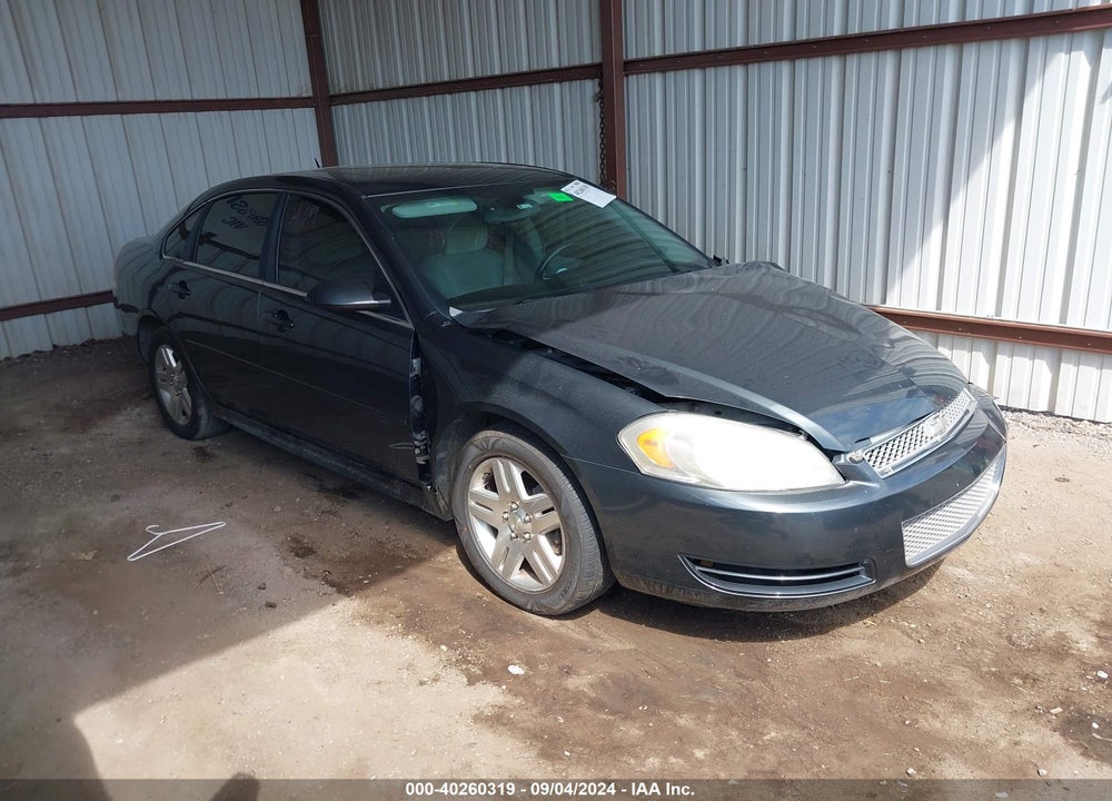 2013 CHEVROLET IMPALA LT VIN: 2G1WG5E38D1150401